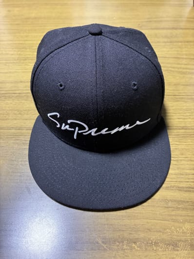 Supreme Classic Script New Era "Black"