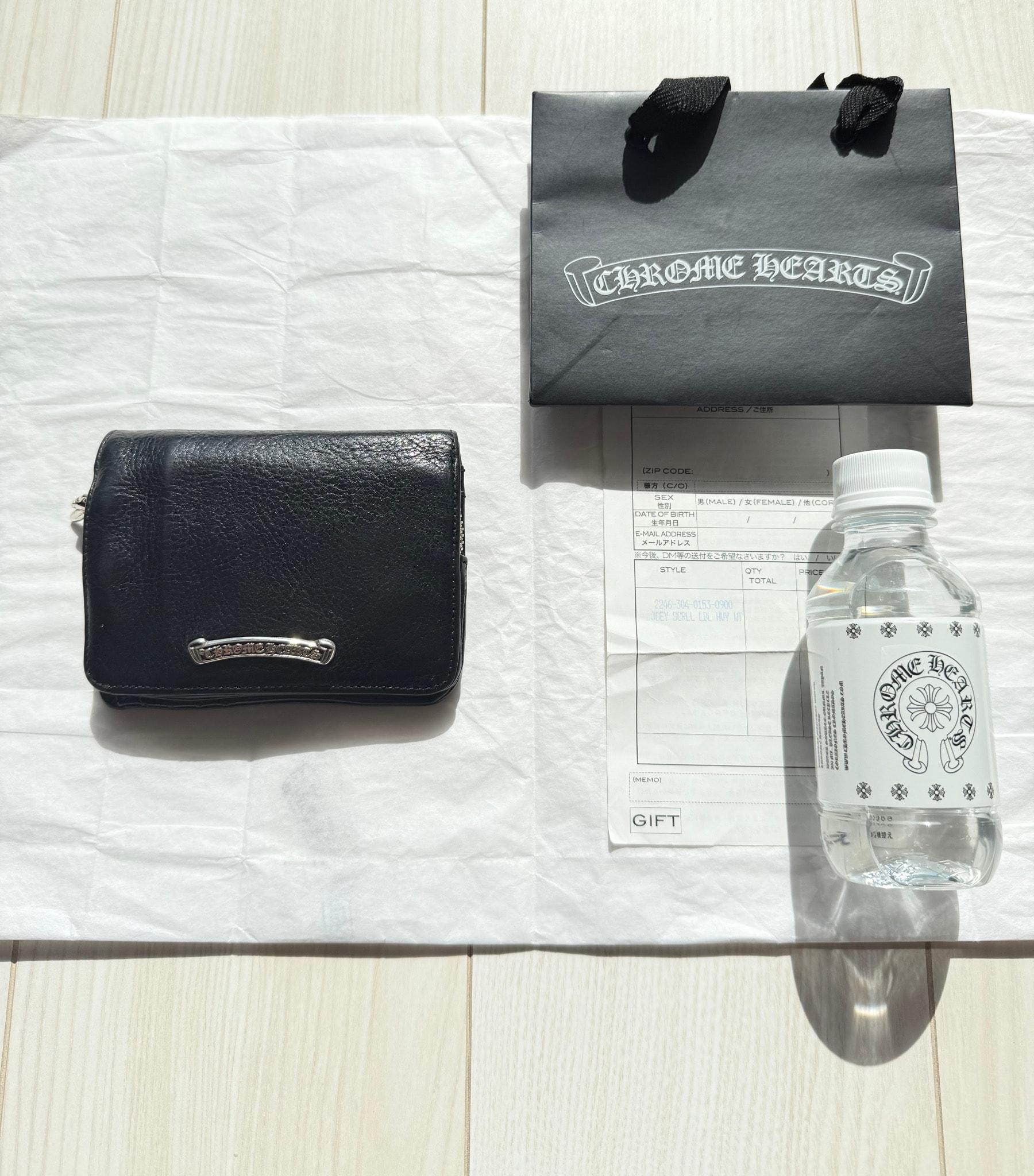 【インボイス原本付き・SSSランク超美品】クロムハーツ CHROME HEARTS ジョーイ JOEY ウォレット 財布