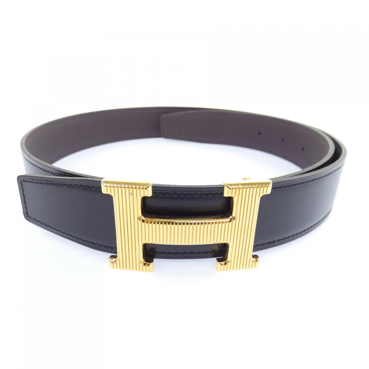エルメス HERMES H ストリエ 32mm リバーシブル BELT