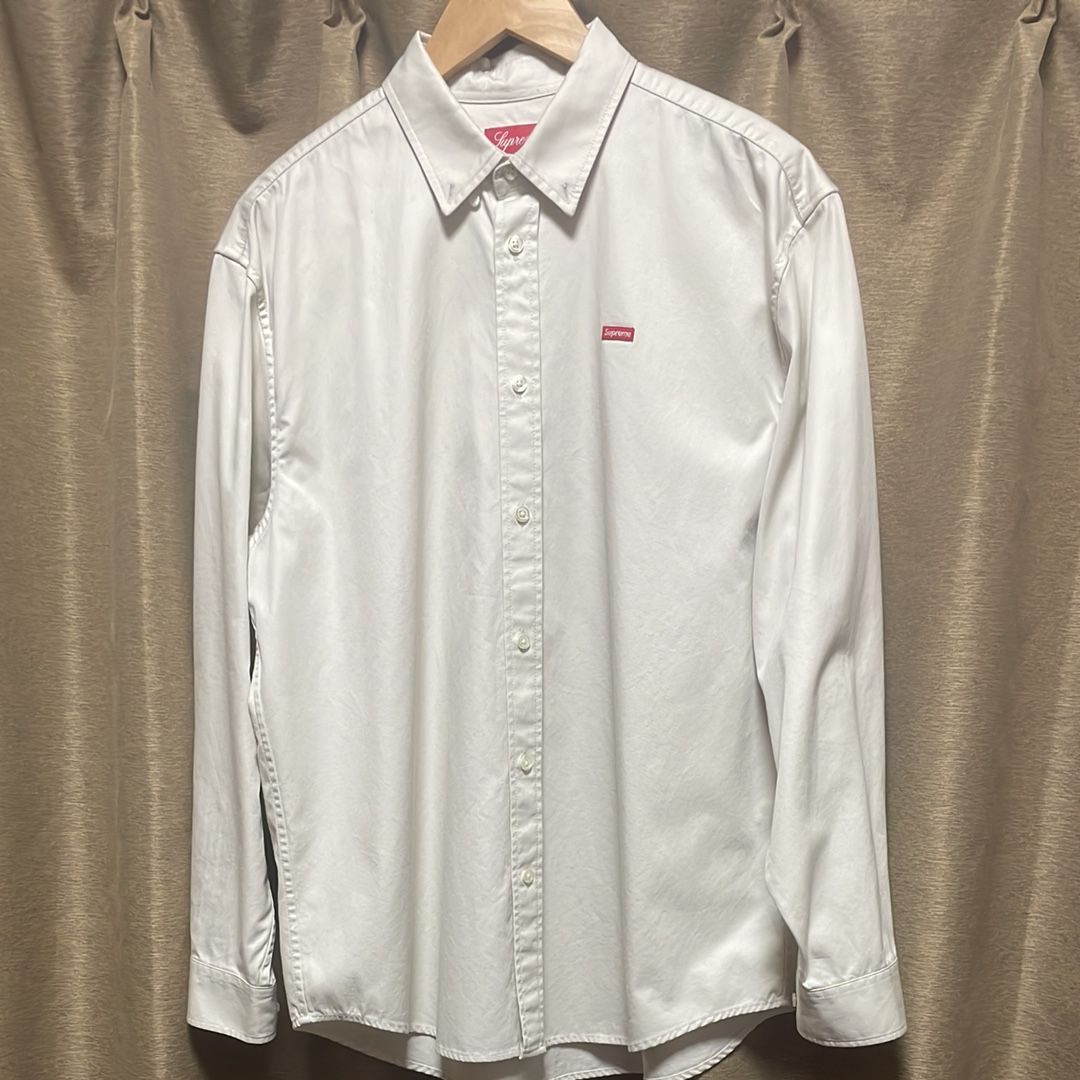 Supreme Small Box Shirt "Natural" (22FW)