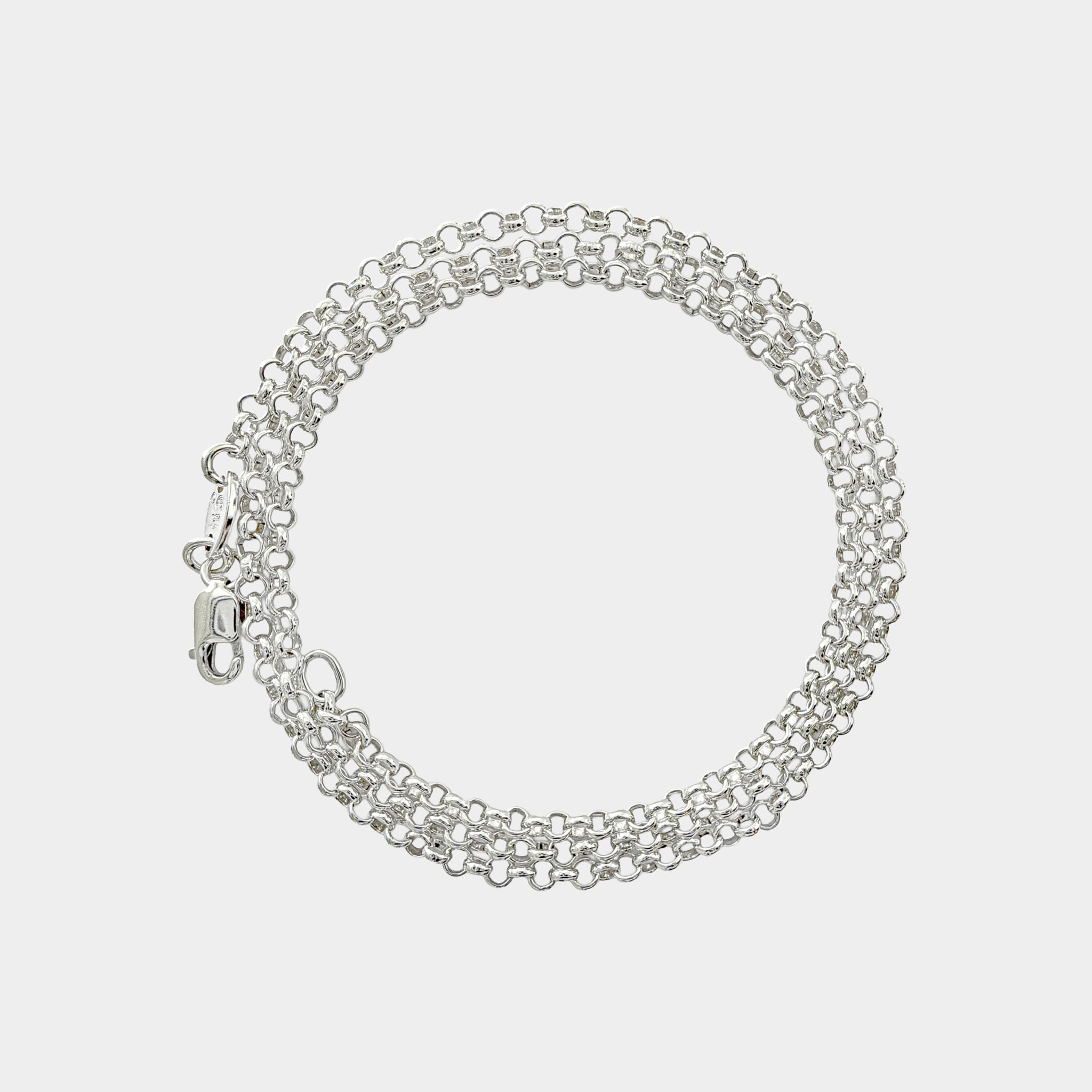 Chrome Hearts Roll Chain Necklace "Silver"