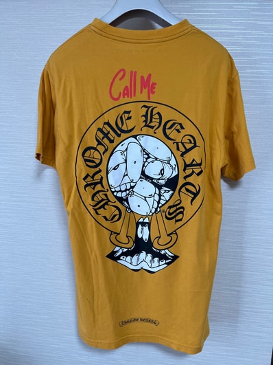 Chrome Hearts PPO T-shrt Matty Boy Back Print "Mustard"