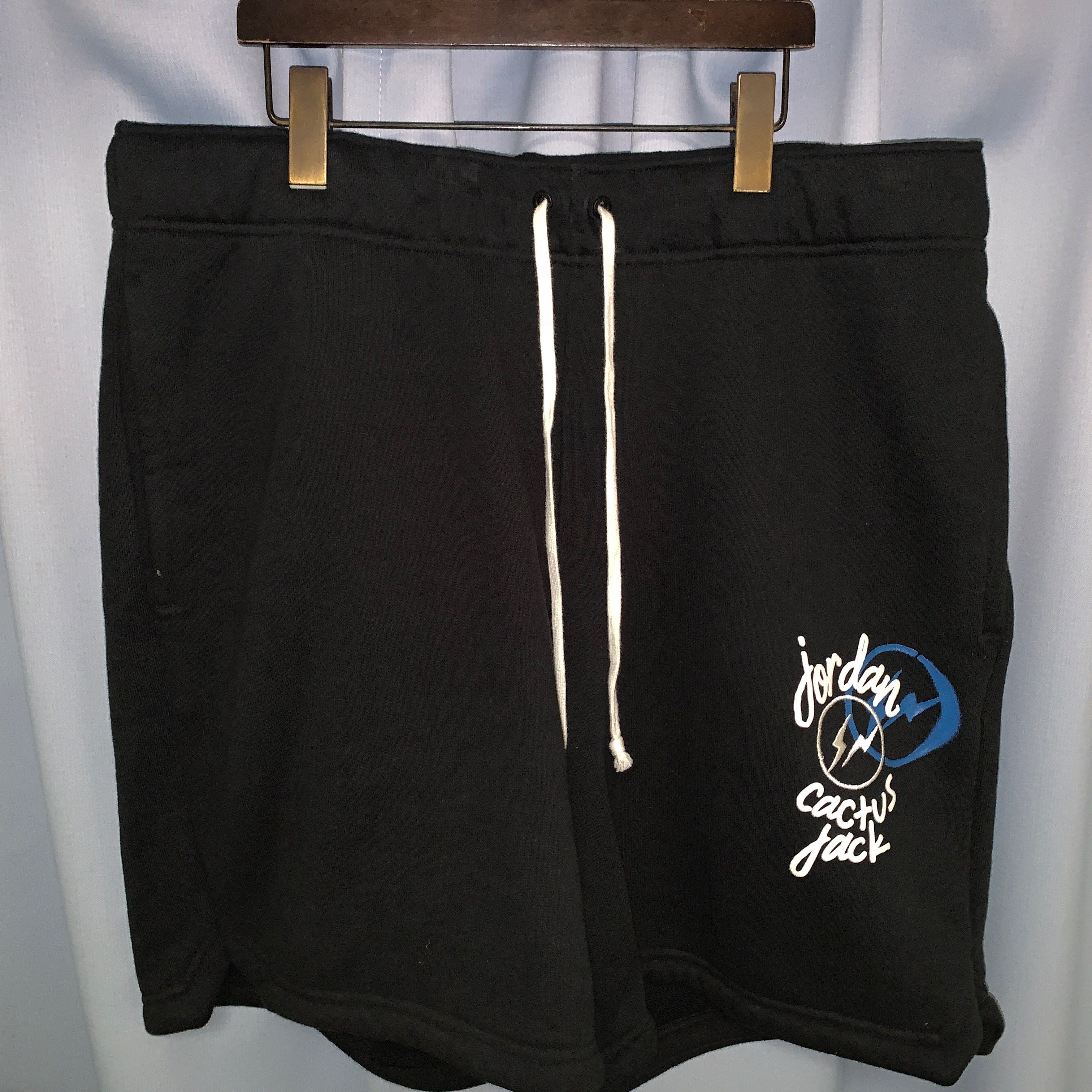 Air Jordan Travis Scott Fragment Shorts "Black" DJ0617-010 / DJ0618-010