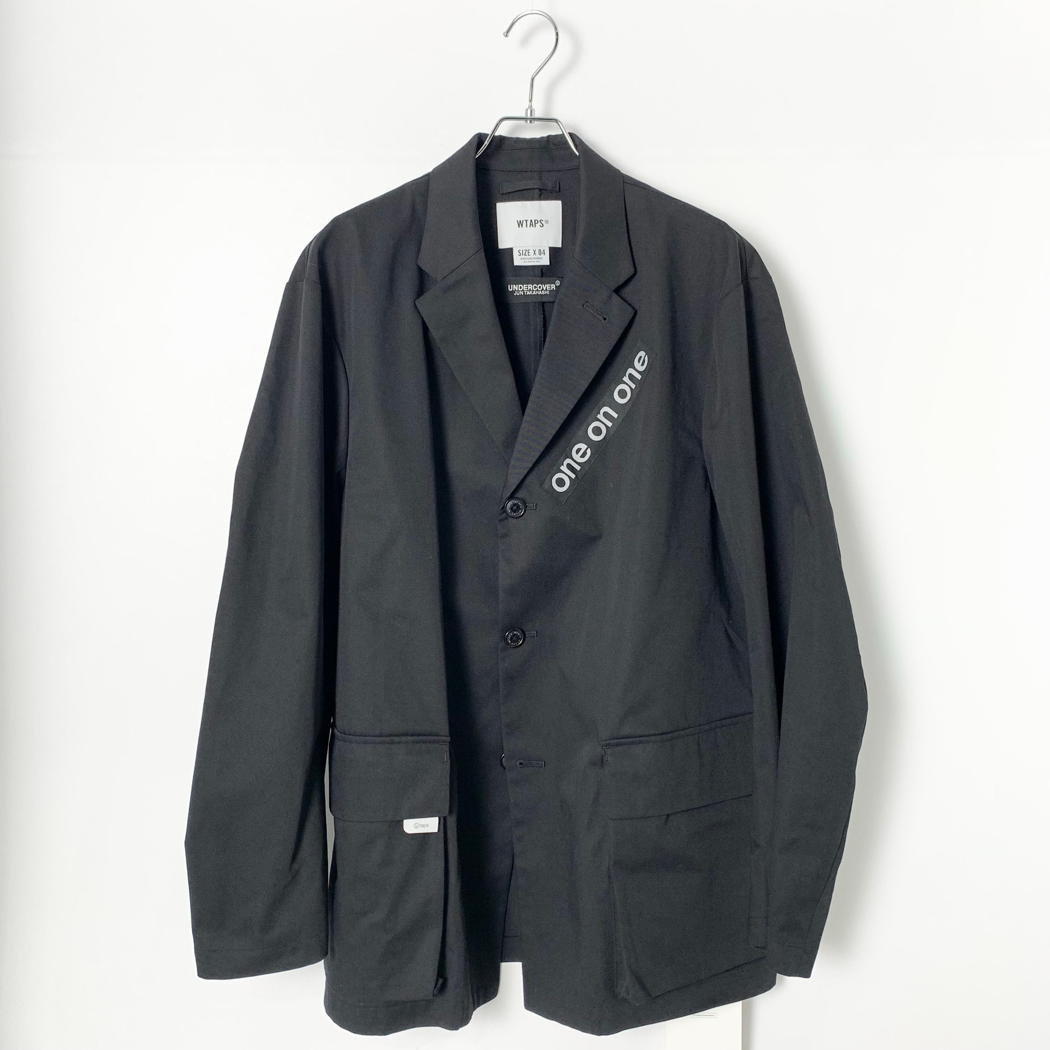UNDERCOVER x WTAPS T/C TWILL ARMY PK WIDE JKT "Black"