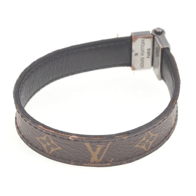 ルイ・ヴィトン LOUIS VUITTON M6018E ブラスレ モノグラム ブレスレット メンズ 箱・袋付き S#140414