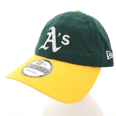 NEW ERA ニューエラ 9TWENTY MLB オークランド・アスレチックス キャップ 深緑 帽子