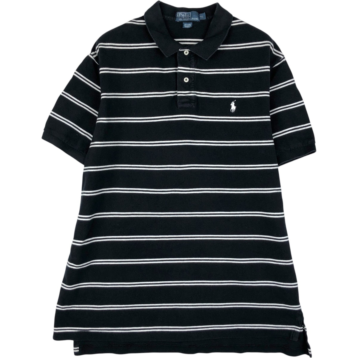 古着 ラルフローレン Ralph Lauren POLO by Ralph Lauren 半袖 ボーダー ポロシャツ メンズXL相当/eaa622658