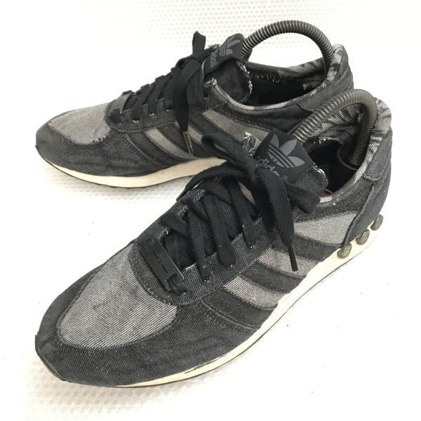 adidas/アディダス★LA TRAINER 2/スニーカー【26.0/black/黒系】トレフォイル/sneakers/Shoes/trainers◆TG-040