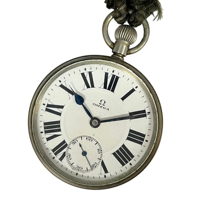 OMEGA オメガ スモールセコンド 手巻き アンティーク 懐中時計 C1021