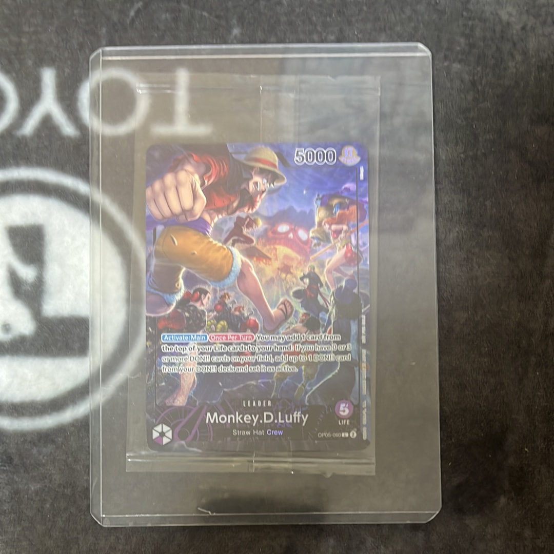 モンキー・D・ルフィ L [OP05-060]【英語版】(PSA限定コラボプロモカード)