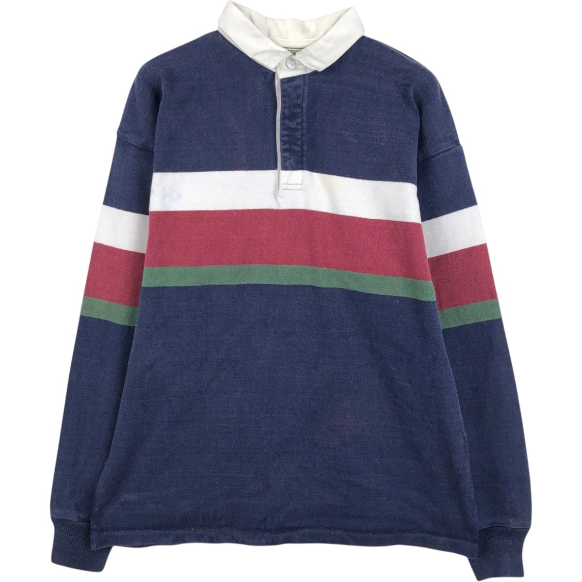 古着 80年代 エルエルビーン L.L.Bean 長袖 ラガーシャツ USA製 メンズL相当 ヴィンテージ/eaa668843