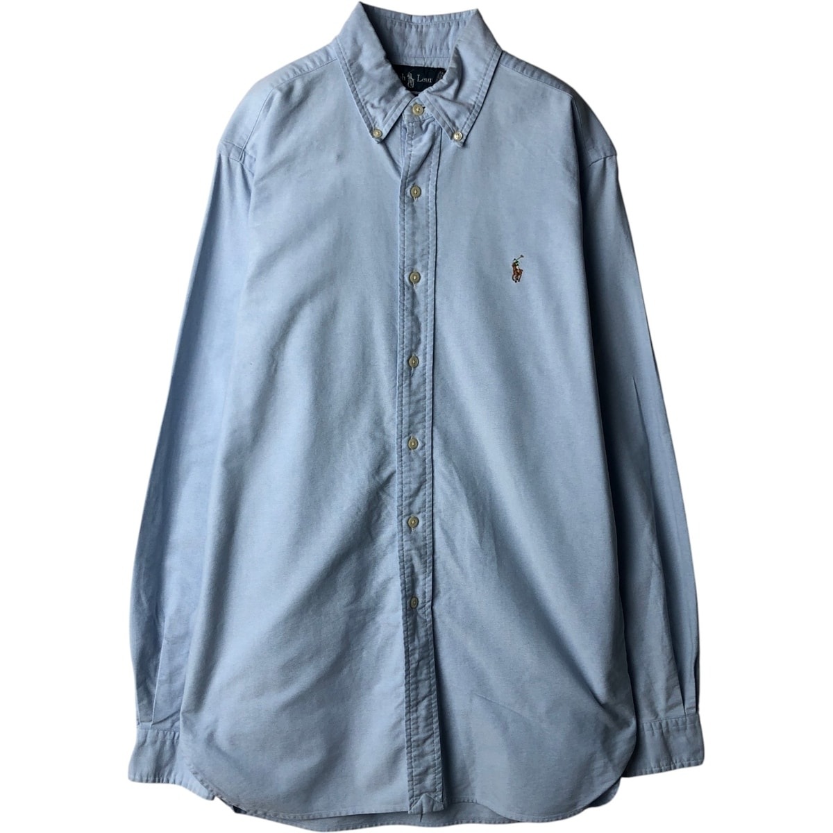 古着 ラルフローレン Ralph Lauren CLASSIC FIT 長袖 ボタンダウンシャツ メンズM相当/eaa634421