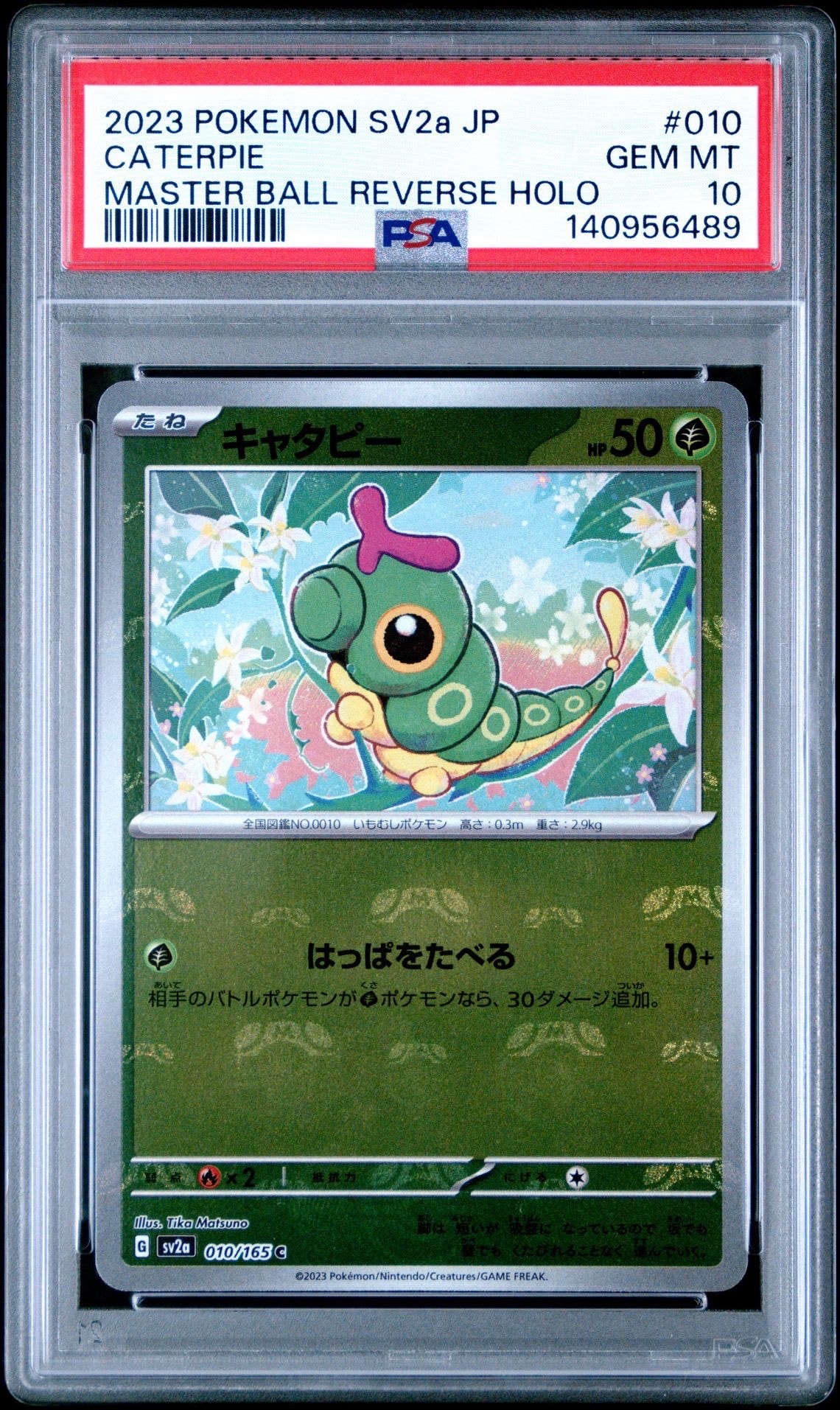 キャタピー C: マスターボールミラー[SV2a 010/165](強化拡張パック