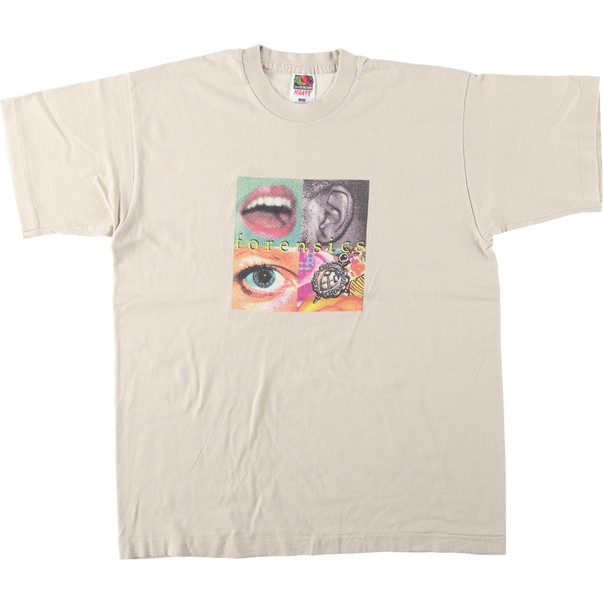 古着 90年代 フルーツオブザルーム FRUIT OF THE LOOM Forensics Middle Level Tournament プリントTシャツ USA製 メンズL相当 ヴィンテージ/eaa654211