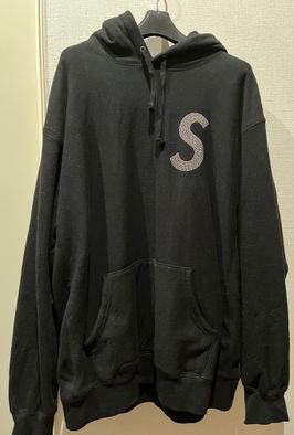 Supreme Swarovski® S Logo Hooded Sweatshirt 特売オンライン シュプリーム スワロフスキー エスロゴフーディー スウェット パーカー
