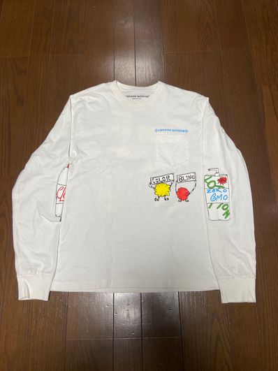 Chrome Hearts Matty Boy Retro Cycle L/S T-Shirt "White"