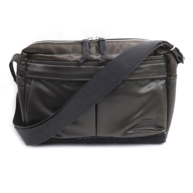 PORTER ポーター FADE ショルダーバッグ ブラック 188-02042 メンズ【中古】