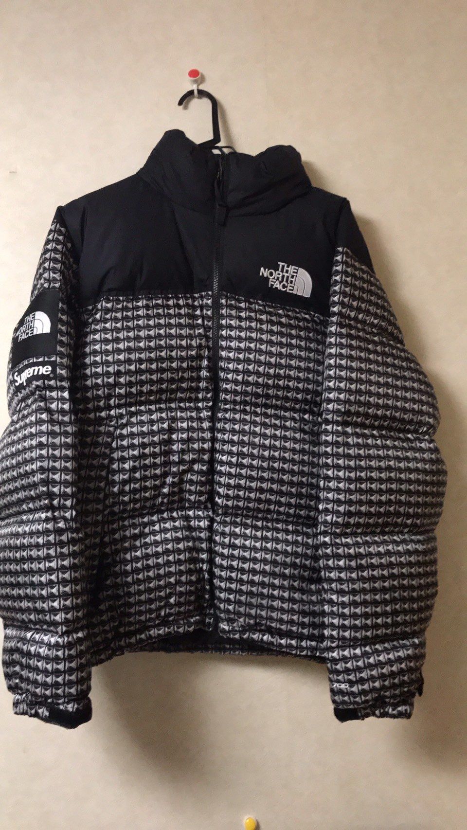 Supreme x The North Face Studded Nuptse Jacket "Black"