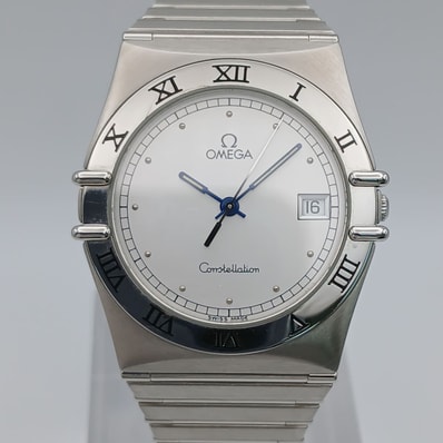 OMEGA オメガ コンステレーション デイト クォーツ 腕時計 1510.30 ステンレススチール シルバー メンズ【中古】