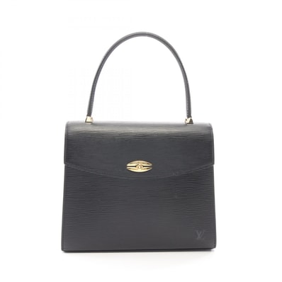 ルイ・ヴィトン LOUIS VUITTON マルゼルブ エピ ノワール ハンドバッグ バッグ レザー レディース ブラック系 M52372 【中古】