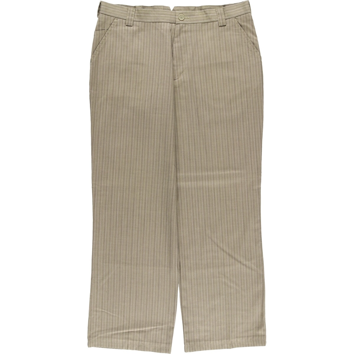 古着 ナイキ NIKE GOLF ゴルフ ストライプ柄 ウールパンツ スラックス メンズw34相当/eaa574395