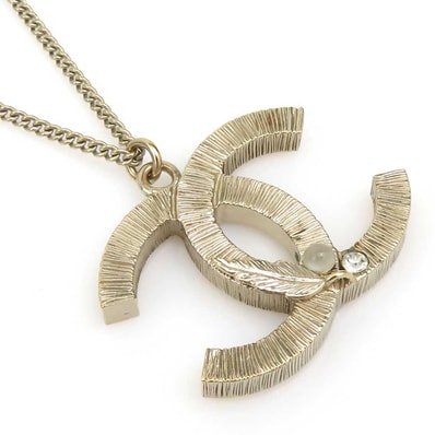 シャネル CHANEL ネックレス ココマーク メタル ゴールド レディース【中古】 e61185g