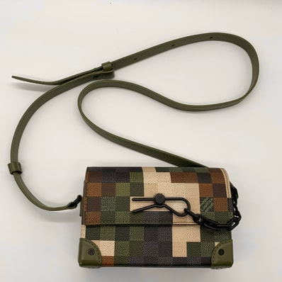 Louis Vuitton Steamer Wearable Wallet "Damoflage Green"