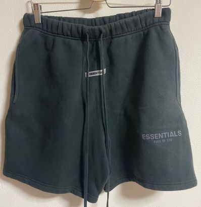 FEAR OF GOD ESSENTIALS Fleece Shorts "Black"