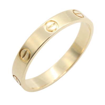 カルティエ CARTIER ミニラブリング リング・指輪 ジュエリー K18(イエローゴールド) メンズ レディース ゴールド系 B4085000 【中古】