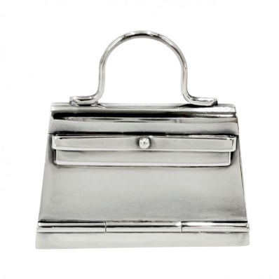 HERMES エルメス 雑貨 ケリーモチーフ ピルケース 小物 シルバー925 ユニセックス 約38.9g【中古品】