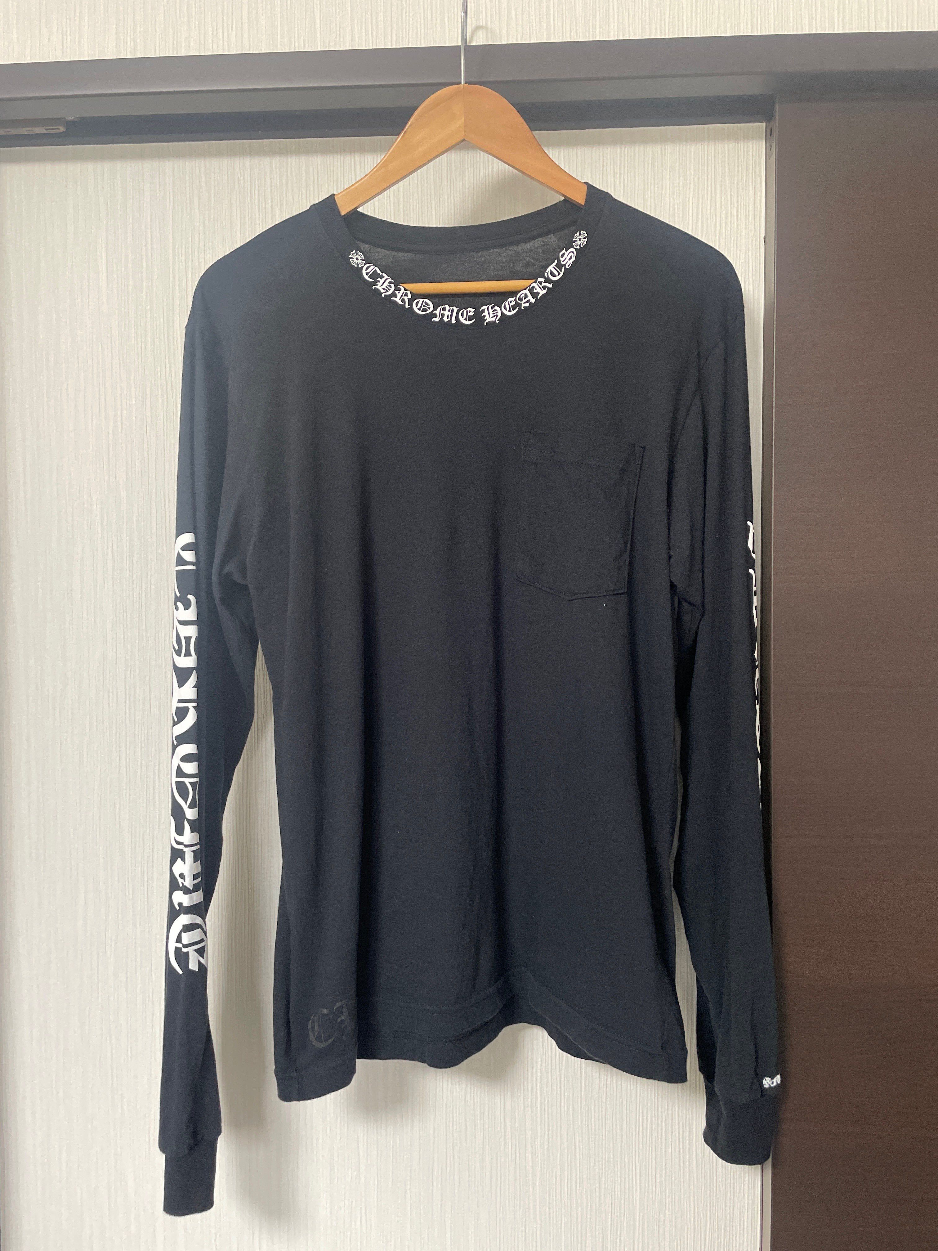 クロムハーツ ロンT ネックロゴ 長袖