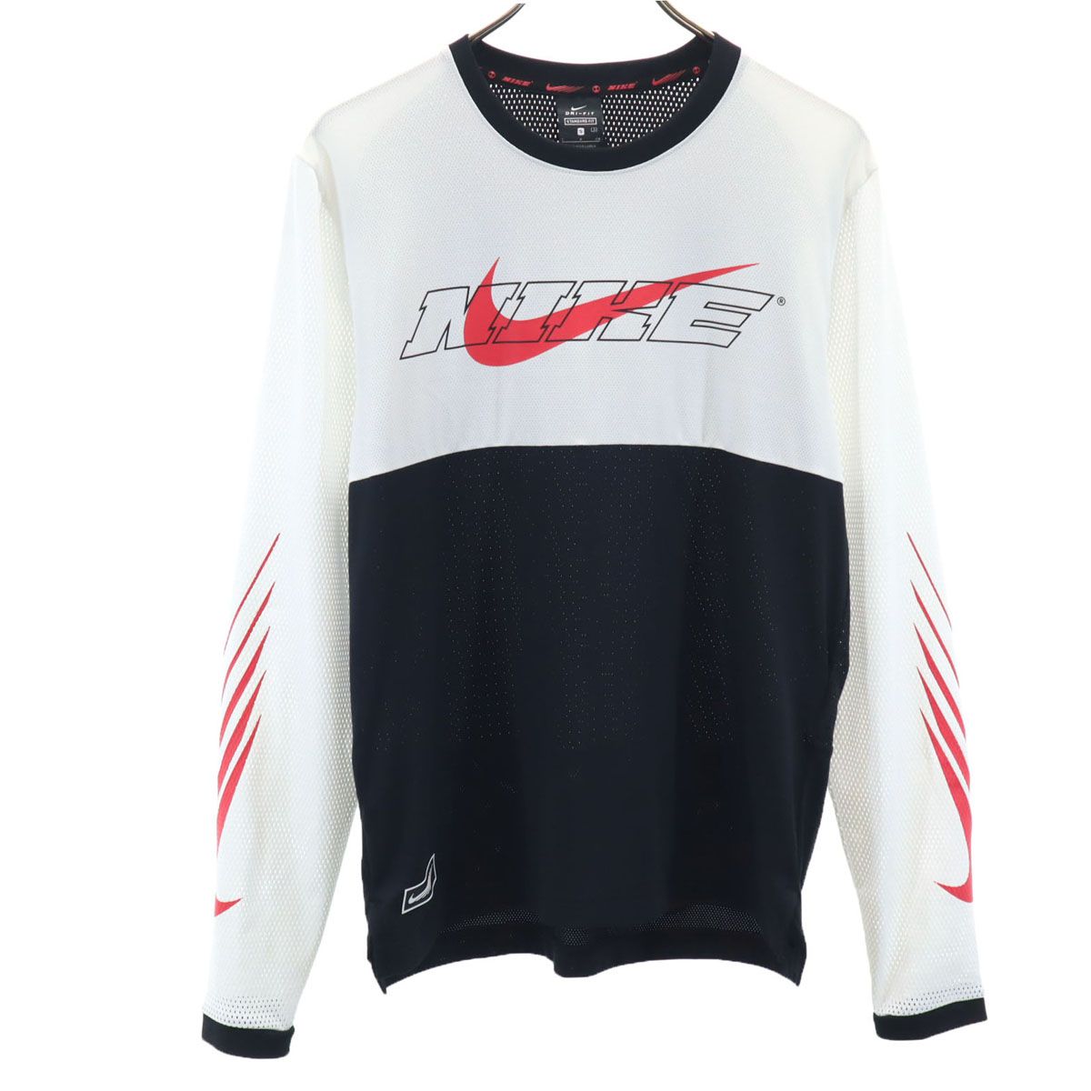 NIKE トレーニング 長袖 スタンダードフィット メッシュ ウェア