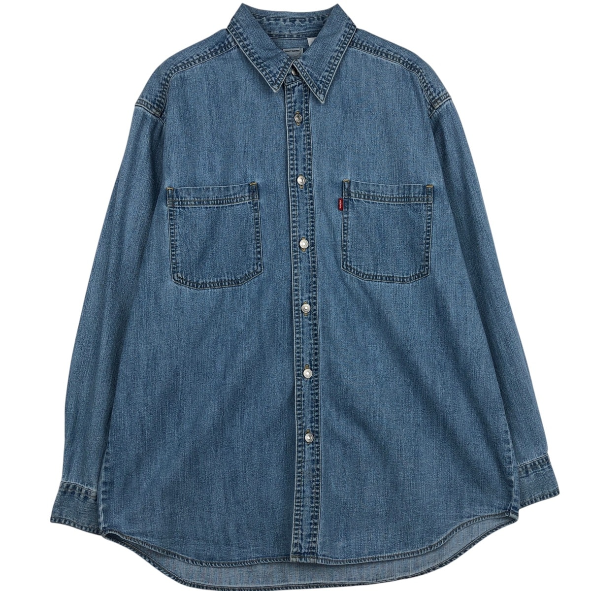 古着 リーバイス Levi's RED TAB 長袖 デニムシャツ メンズM相当/eaa646679