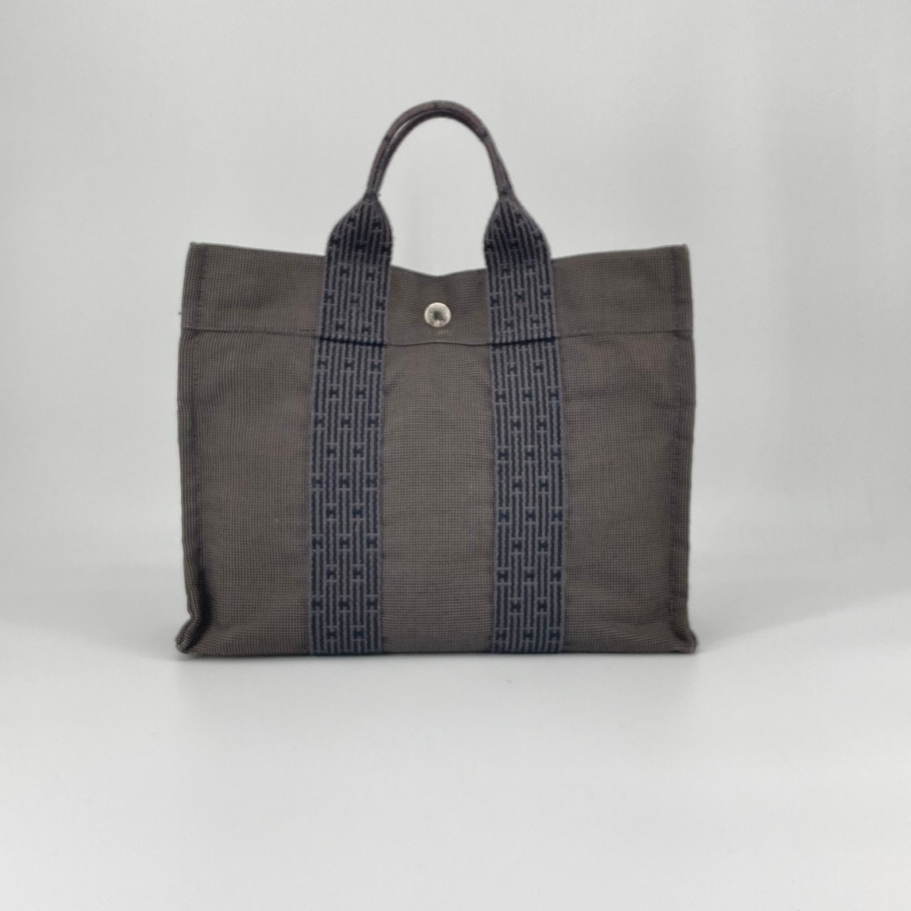 HERMES(エルメス) エールラインPM トートバッグ グレー