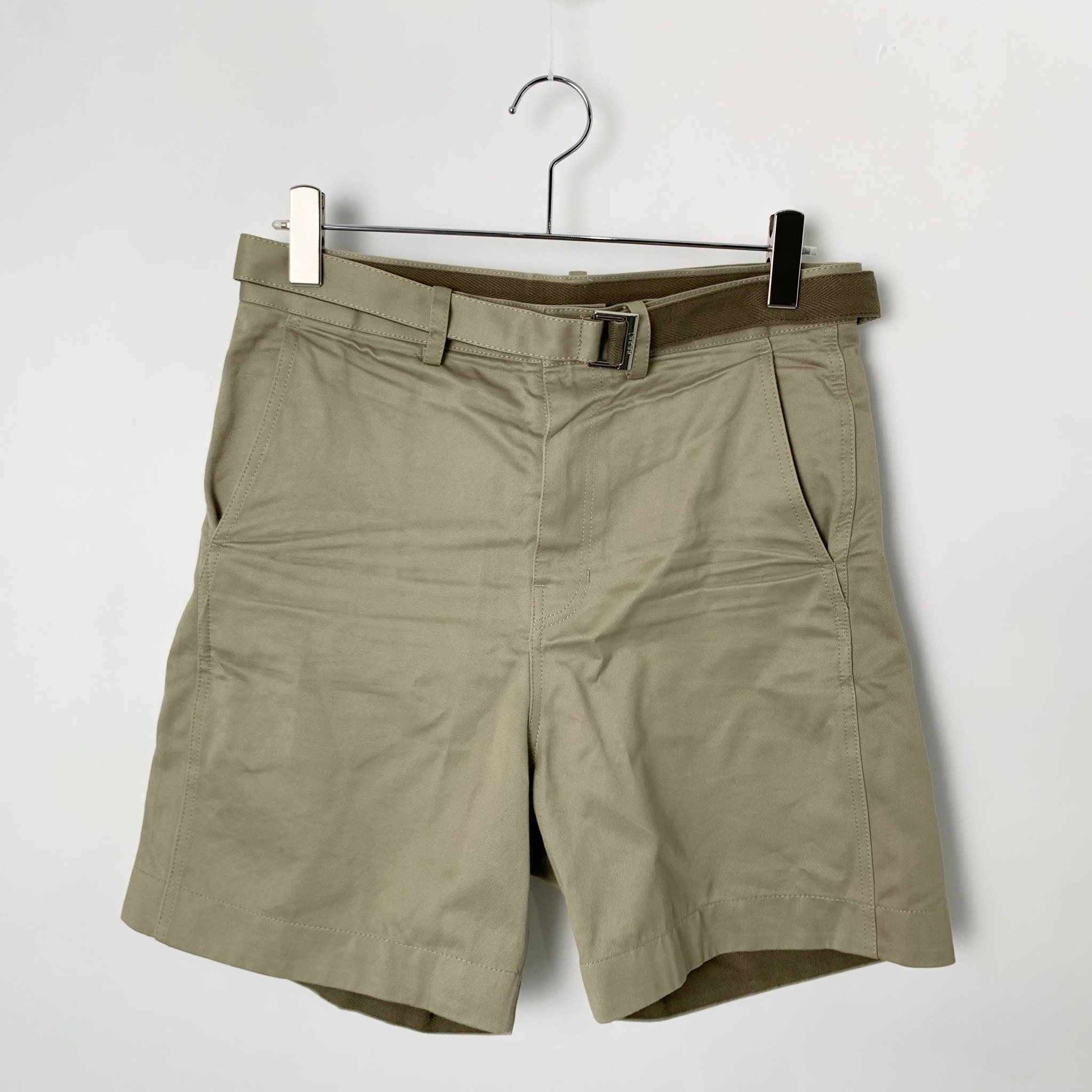 sacai Cotton Chino Shorts "Beige"