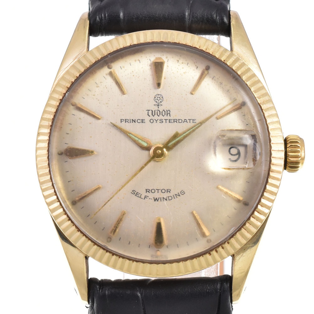 チューダー TUDOR 73091 ヴィンテージ プリンスオイスターデイト 小バラ 自動巻き ユニセックス Y#146250