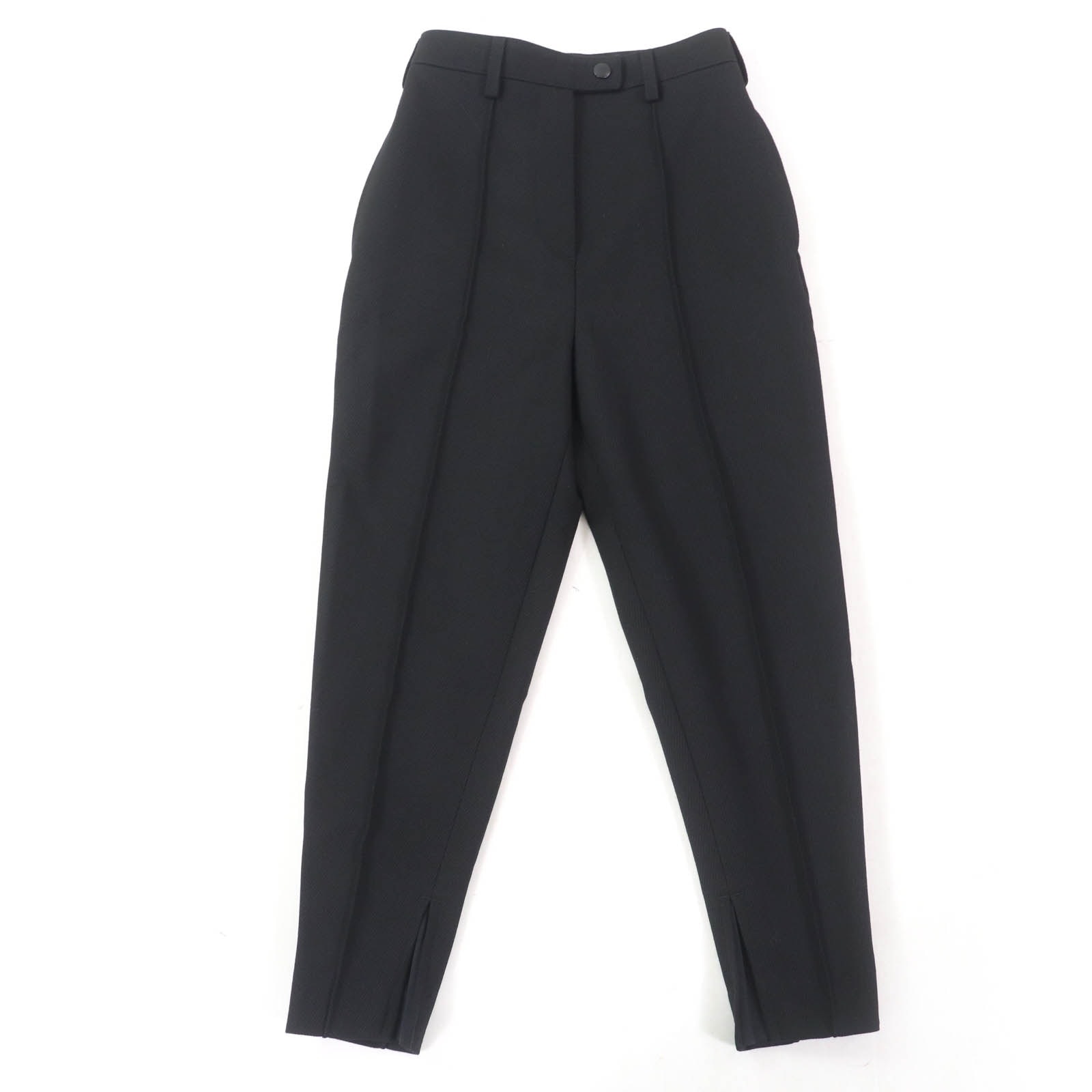 極美品 プラダ
 パンツ ブラック レディース 36 P235H