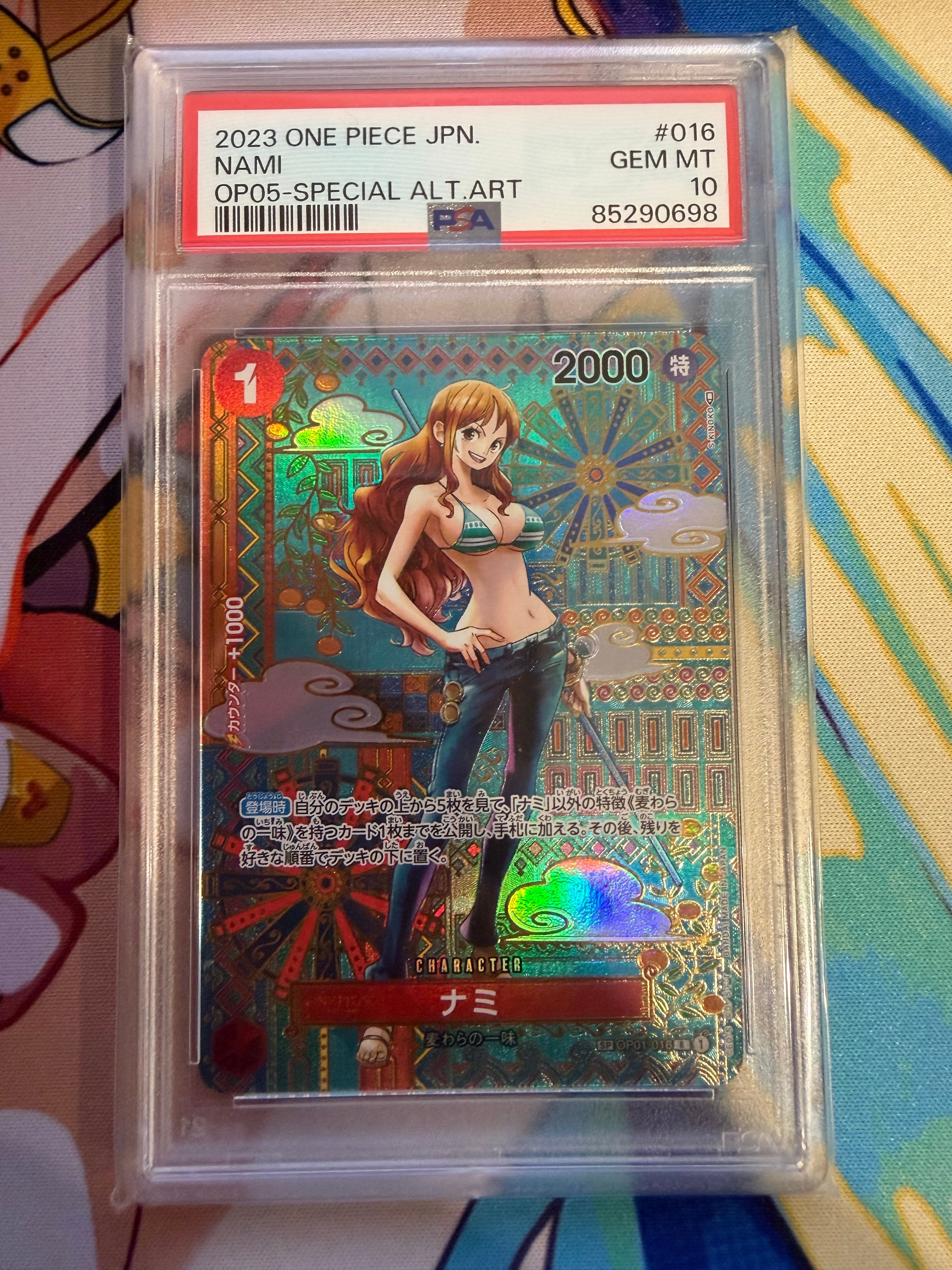 PSA10】ナミ R [OP01-016] ( プレミアムカードコレクション ガールズ