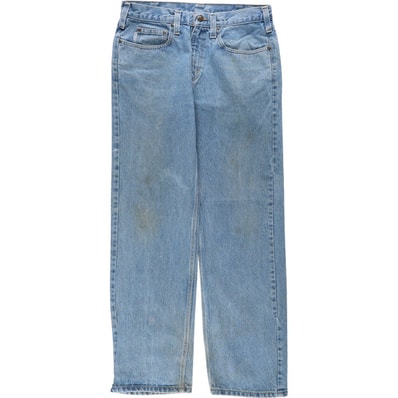 古着 カーハート Carhartt RELAXED FIT テーパードデニムパンツ メンズw34相当/eaa672188