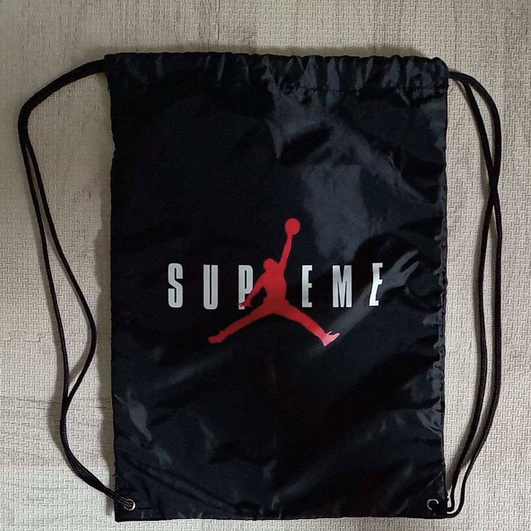 Supreme x Jordan Drawstring Bag 