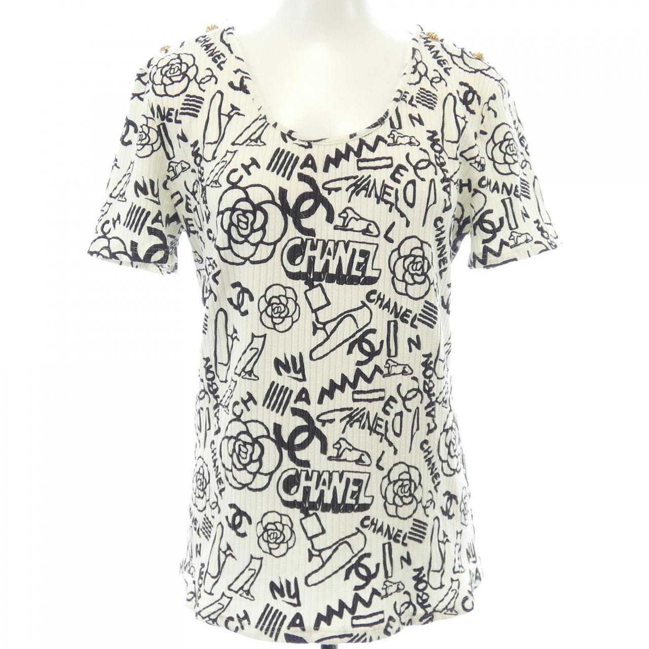 シャネル CHANEL P61888V47215 19A Tシャツ
