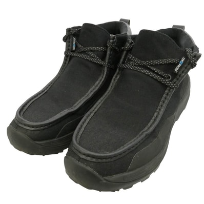 THE NORTH FACE ノースフェイス NF52240R Shuttle Moccasin WP シャトル モカシン ウォータープルーフ ミドルカット スニーカー ブラック系 26cm【中古】