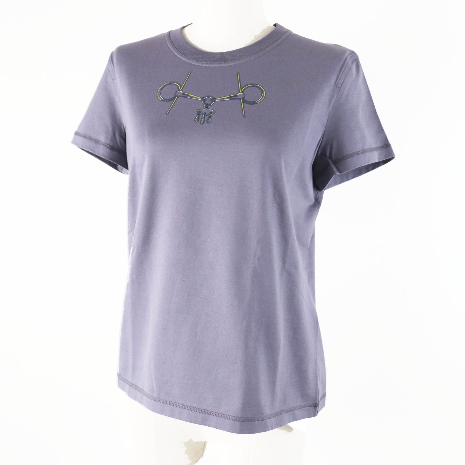 エルメス 半袖Ｔシャツ カルトゥッシュ モール レディース 36