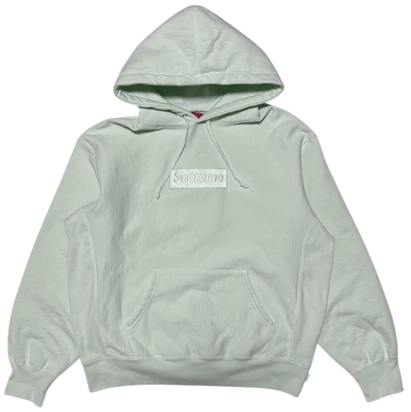 Supreme Box Logo Hooded Sweatshirt "Light Green" (23FW)