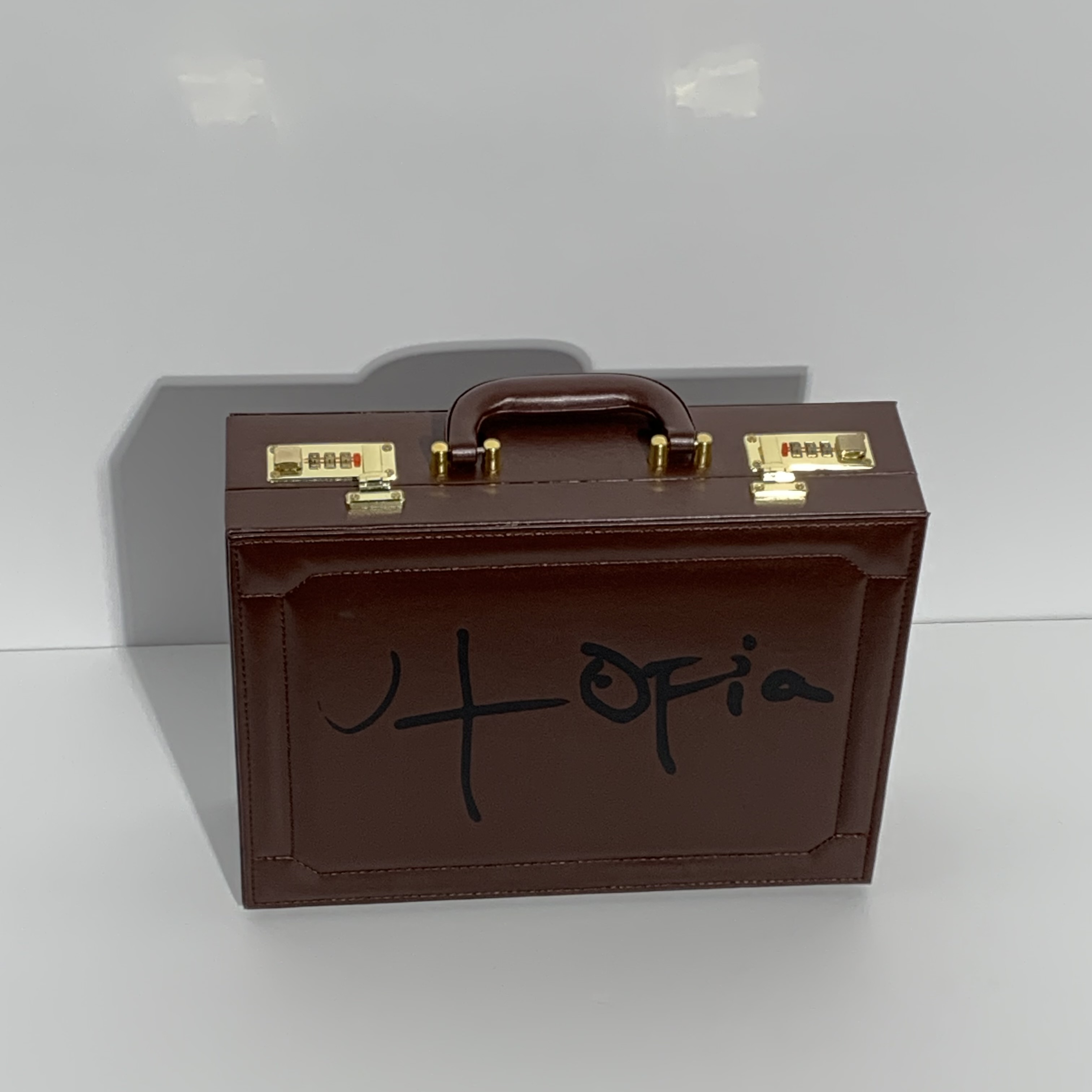 Travis Scott Utopia Briefcase "Brown"