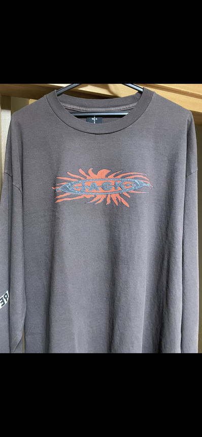 Travis Scott Cactus Jack REVERSE JACK LONG SLEEVE TEE "Dark Brown"