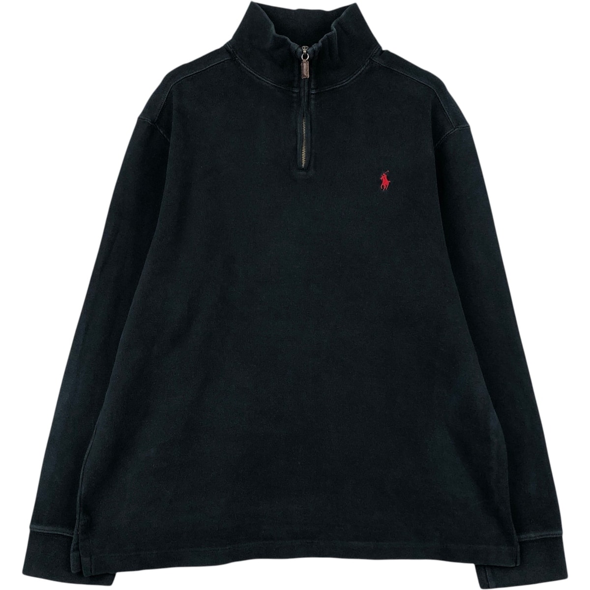 古着 ラルフローレン Ralph Lauren POLO by Ralph Lauren ハーフジップスウェットシャツ トレーナー メンズXL相当/eaa647577