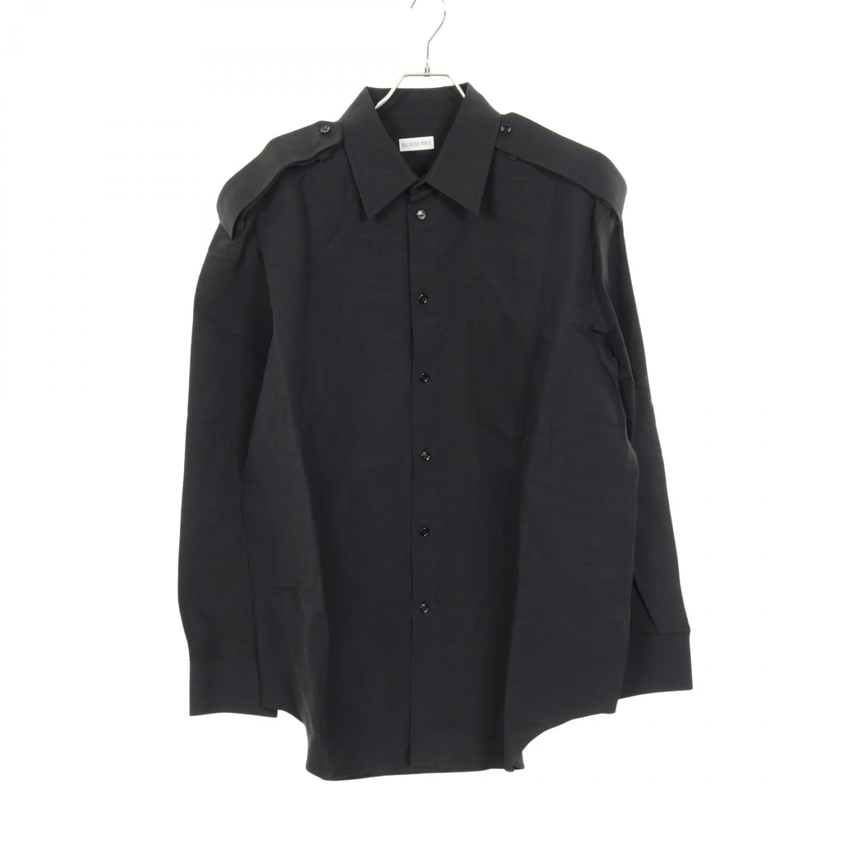 バーバリー BURBERRY 衣料品 トップス ペーパーファイバー / ビスコース メンズ ブラック系 【中古】