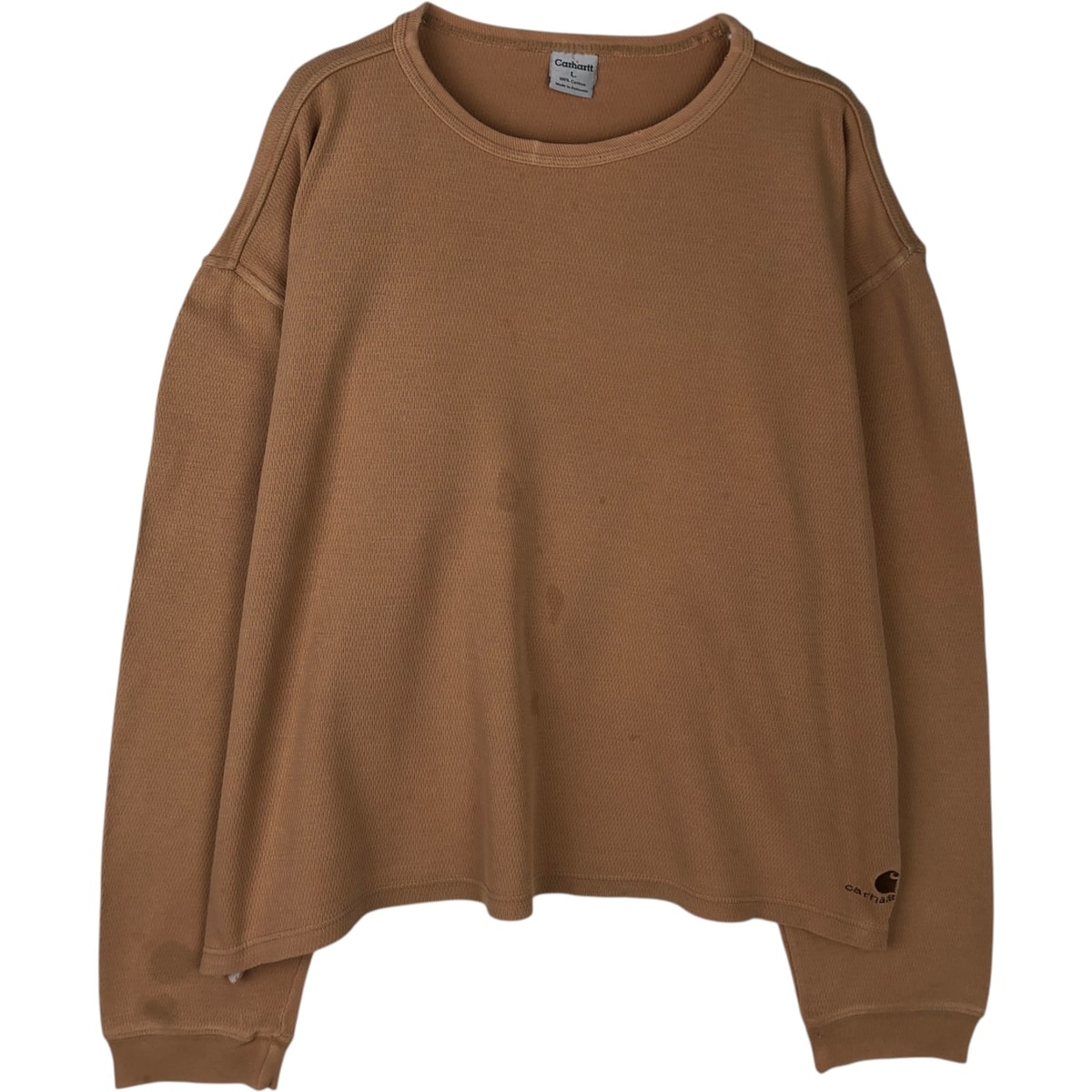 古着 カーハート Carhartt サーマルロンT ハニカム メンズXXL相当/eaa625300