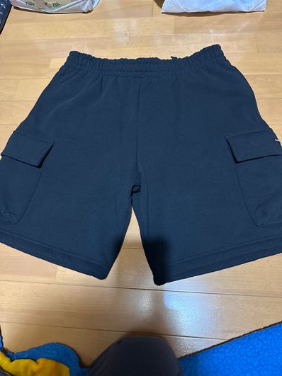 Supreme Small Box Baggy Cargo Sweatshort "Black"